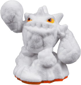 White Flocked Eruptor